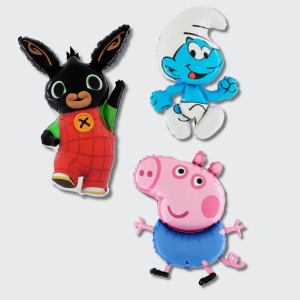 Dekoracija i baloni s motivima popularnih crtanih junaka