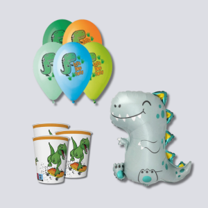 Tematska dekoracija i baloni na helij i zrak na temu dinosaura