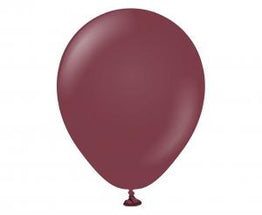 Pastelno bordo lateks baloni 13 cm - 10 kos