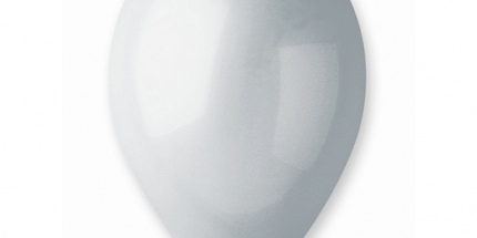 Pastelno sivi lateks baloni 30 cm, pakiranje 10 kosov