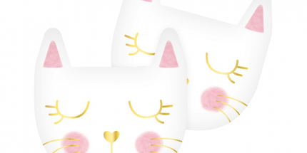 Papirnate serviete mačke – v obliki mačke – 12 kosov