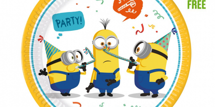 papirnati tanjuri minions