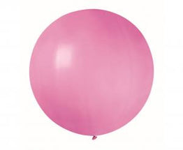 Pastelno roza lateks balon Jumbo 75 cm - 1 kos