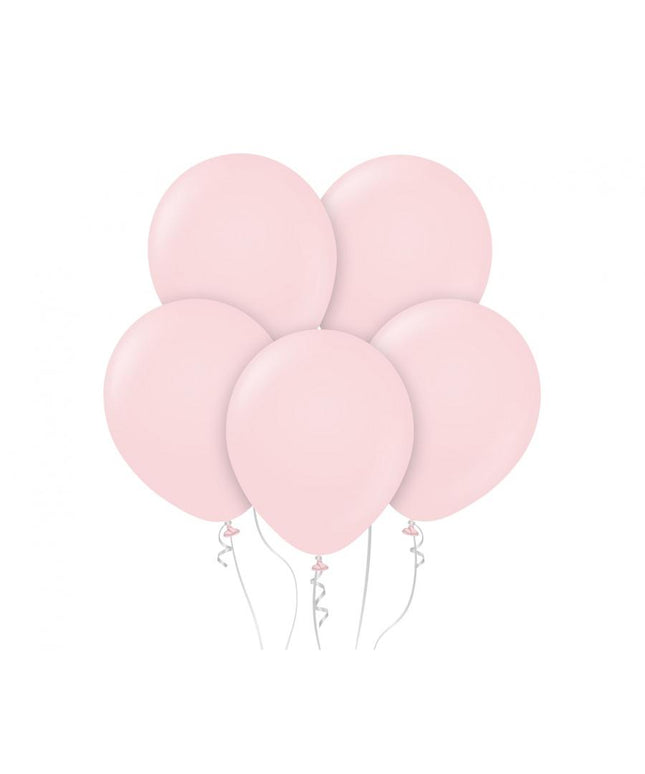 Pastelno ružičasti lateks baloni 30 cm, 10 kom