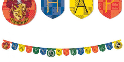 Baner napis Harry Potter "Happy Birthday" - 200 cm