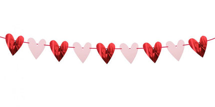 Girlanda papirnata Srca, 200 cm