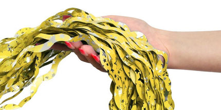 Dekorativna zavesa z zlatim trakom 100×200 cm