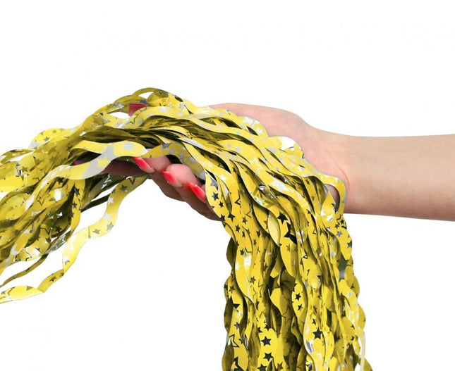 Dekorativna zavesa z zlatim trakom 100×200 cm