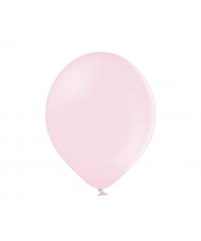 Pastelni nježno ružičasti lateks baloni 30 cm, 10 kom