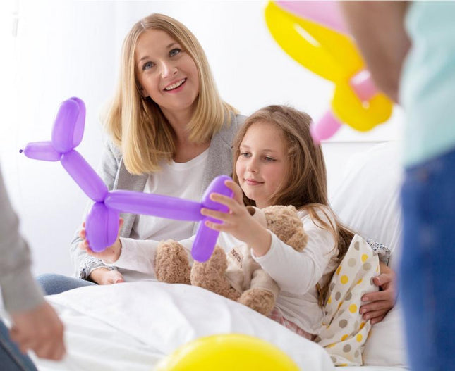 Komplet črpalk in modelirnih balonov za izdelavo figuric, 10 kosov