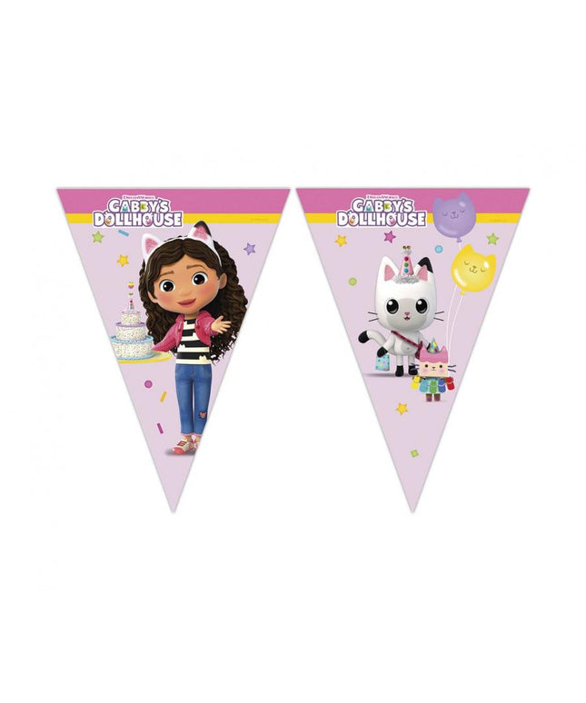 Girlandna zastava, Gabbyjina hišica za punčke, 230 cm
