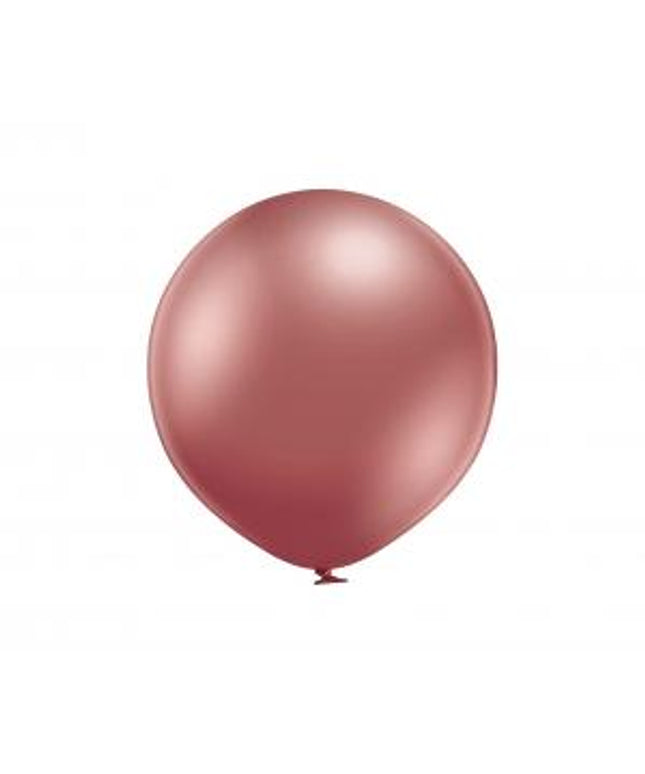 Sijajni rose gold lateks baloni 13 cm - 10 kos
