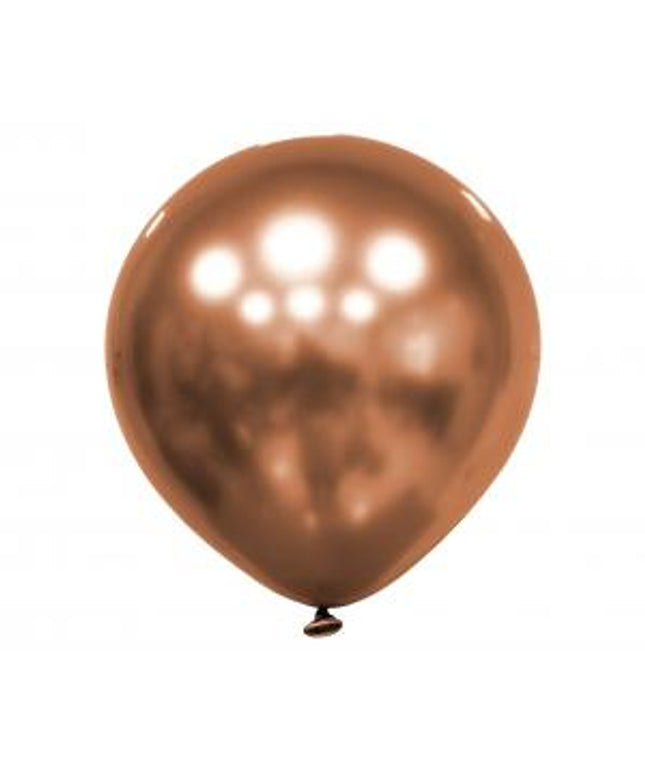 Platinum rose gold lateks baloni 13 cm - 10 kos