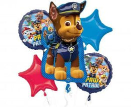 Folija baloni Paw Patrol, set - 5 kos