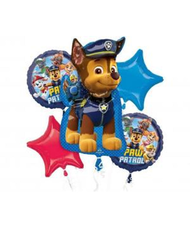 Folija baloni Paw Patrol, set - 5 kos