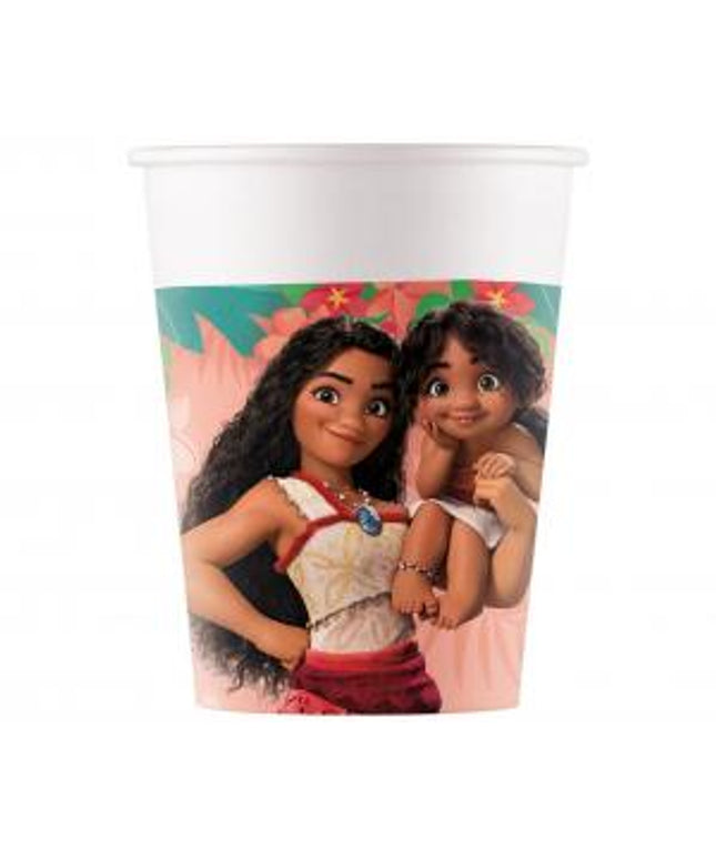 Papirnati kozarci Moana 200 ml – 8 kos