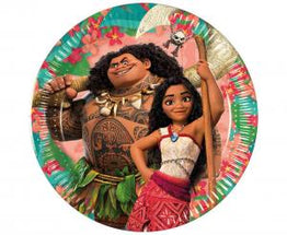 Papirnati krožniki Moana 20 cm – 8 kos