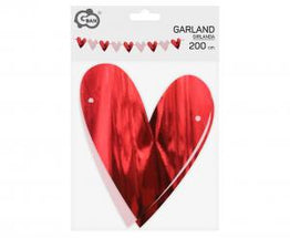 Girlanda papirnata Srca, 200 cm