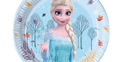 Zamrznjeni papirnati krožniki 23 cm – 8 kosov