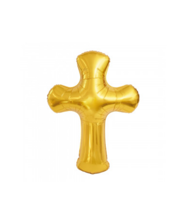 Folija balon v obliki Križa - 120 cm