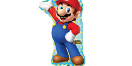 Folija balon Super Mario - 83 cm