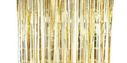 Dekorativna zlata mat trakasta zavesa 100×200 cm