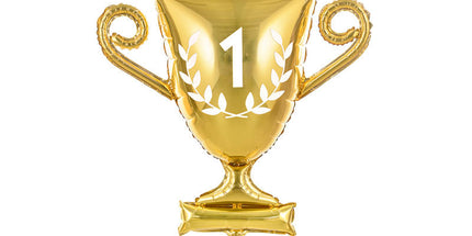 Zlati folijski balon Cup XL, 1 kos – Anagram