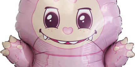 Folija balon Labubu, roza, 24”, Grabo – dekoracija