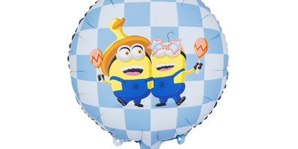 Folija balon Minions pisan - 35 cm