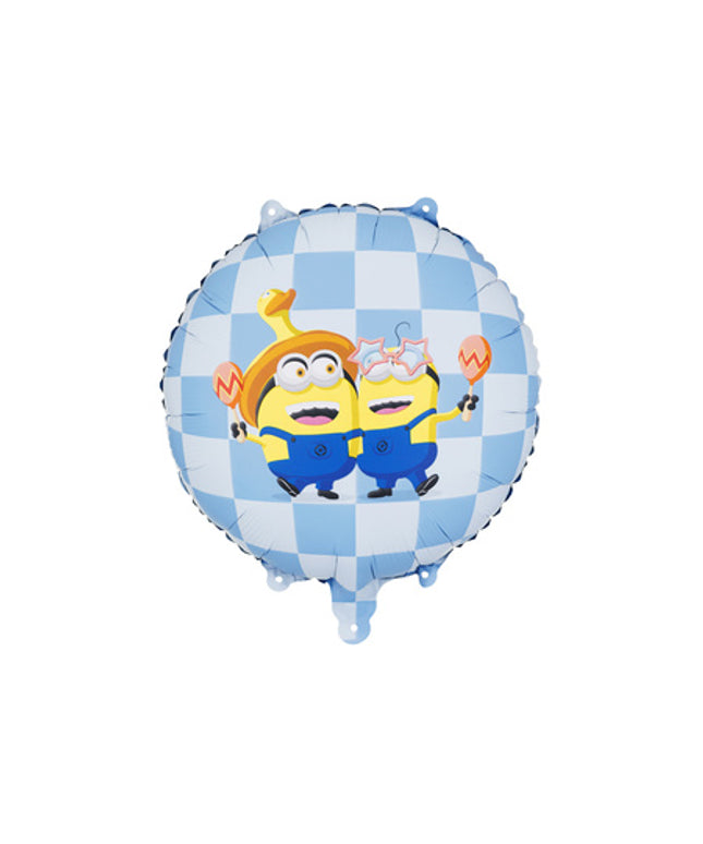 Folija balon Minions pisan - 35 cm