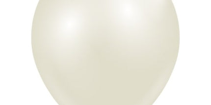 Ivory White lateks baloni 30 cm - 10 kos