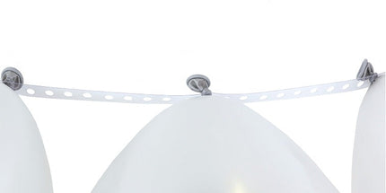 Trak za balone z luknjami za izdelavo lokov in girland, 5 m