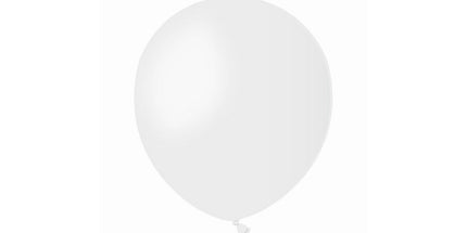 Baloni iz lateksa - White, 13cm - Mojbalon