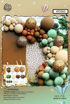 Girlanda balonov Safari 78 kosov - živalska tema